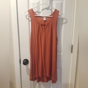 Burnt Orange Tunic Tank - Old Navy